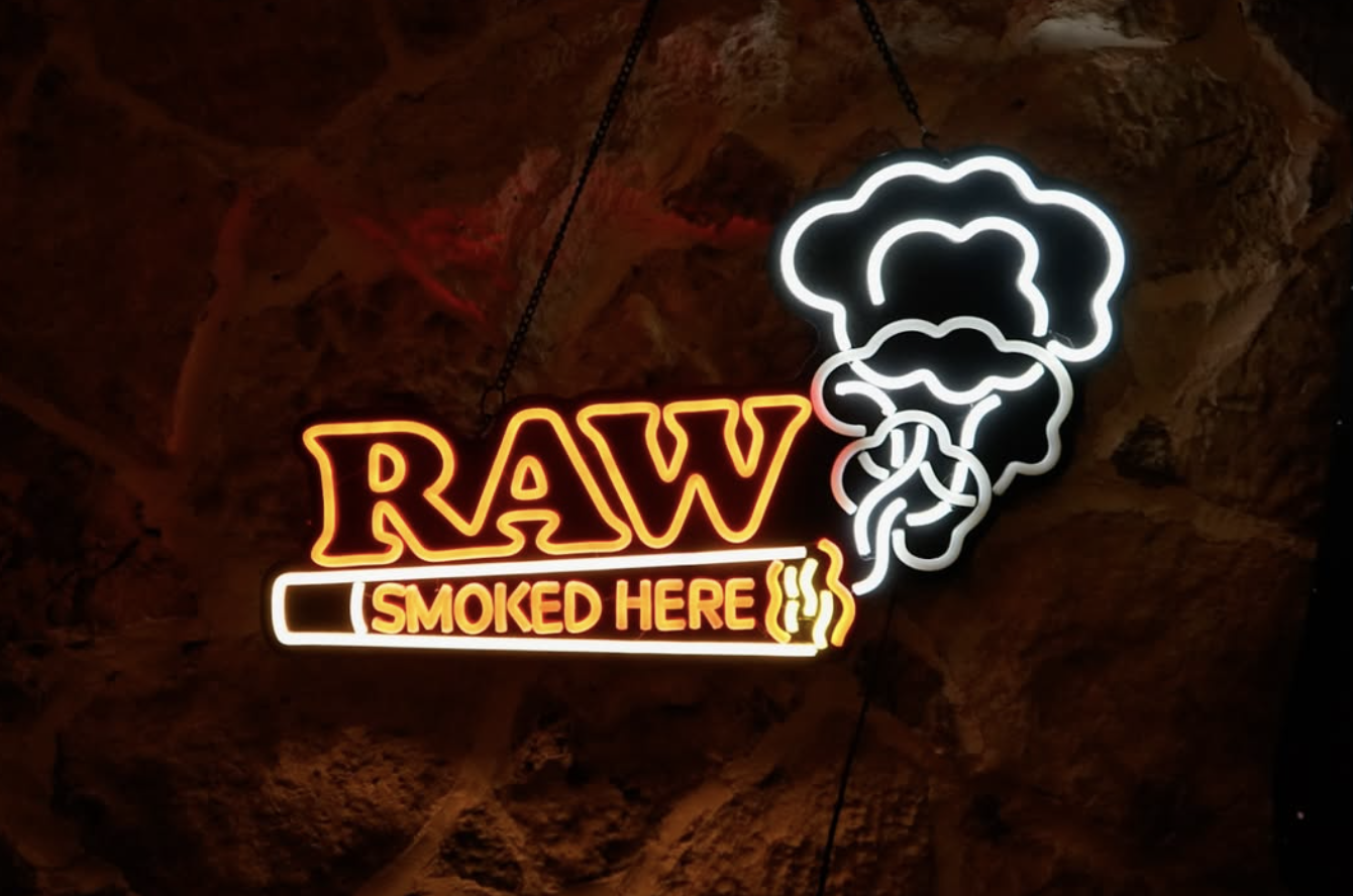 RAW Neon Sign